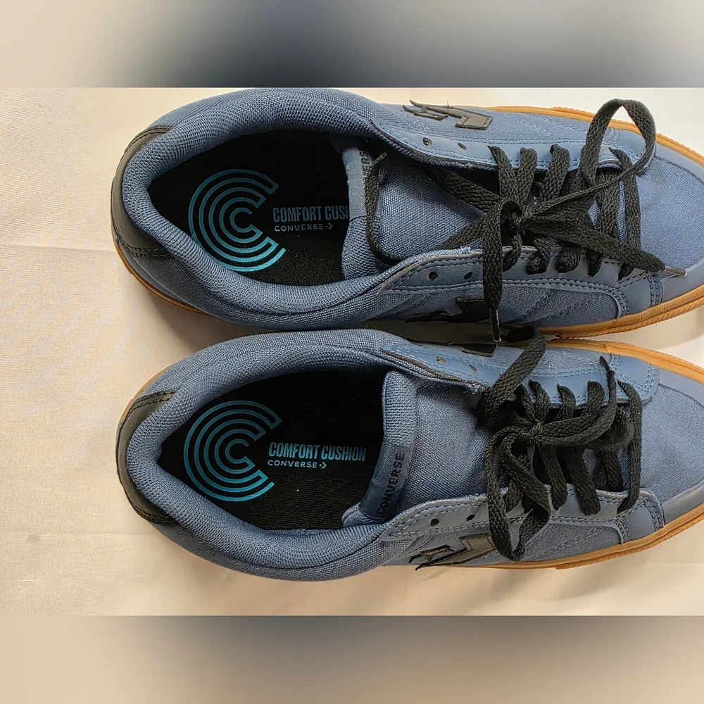 Converse Sport Casual OX In Slacker Blue/Gum Honey Mend Size 10.5 Womens 11.5 - Picture 6 of 10